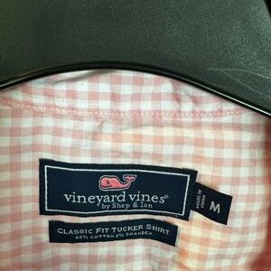 Mens vineyard vines classic check dress shirt